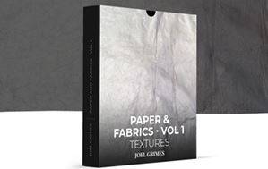摄影师乔尔·格莱梅斯（Joel Grimes）纸和织物纹理素材Paper and Fabrics -