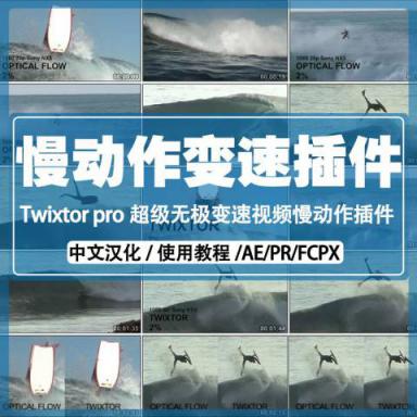 AE/PR视频超级慢动作变速插件Twixtor Pro v7.3.1 中文汉化版