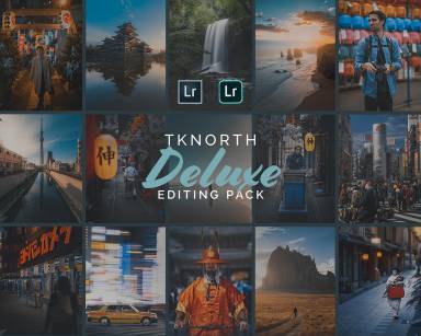 lr预设澳大利亚旅行摄影师蒂姆诺西预设系列 橙青色调 含教程TKNORTH DELUXE EDITING PACK v2 Lightroom Presets