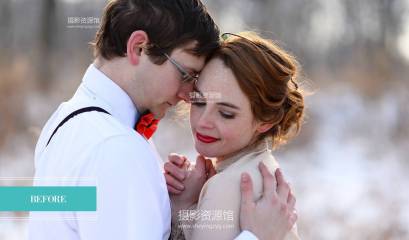 lr预设著名Pretty Presets 出品冬季仙境系列含笔刷预设Lightroom Snow and Winter Presets