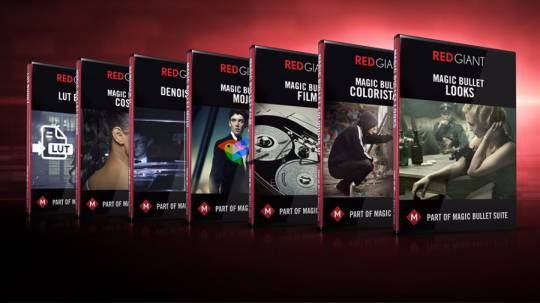 红巨人降噪磨皮调色插件套装 Red Giant Magic Bullet Suite v13.0.9