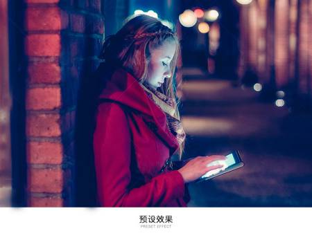 lr预设lightroom预设街拍人像夜景弱光唯美LR+ACR预设