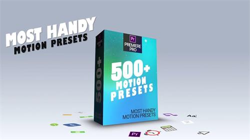 Premiere预设-500+图层动画出入效果预设