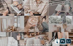 lr预设莫兰迪高级奶油灰LR/PS预设