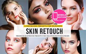 lr预设专业肖像润饰磨皮预设PS/LR/手机LR