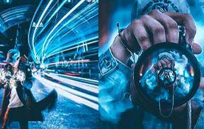 蓝调PS一键调色动作Blue Cinematic City