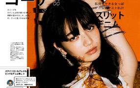 10款日系日杂复古女装杂志PSD模板含字体