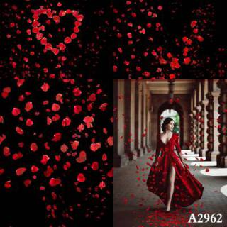 100张高清玫瑰花瓣叠加合成前景素材