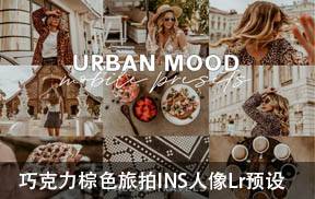 巧克力棕色旅拍INS人像Lightroom预设