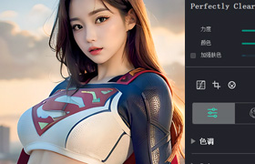AI智能清晰修图软件 Perfectly Clear WorkBench V4.6 WIN 中文版+全套付费预设 批量处理图片