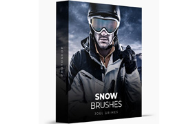 60种PS雪花笔刷Joel Grimes  Snow Photoshop Brushes