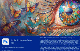Adobe Photoshop2024 (Beta) 25.6 m2515中文版，免安装，WIN 含移除工具，参数滤波器