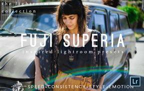 lr预设富士胶片负片Lightroom预设 Fuji Superia Film Lightroom Presets