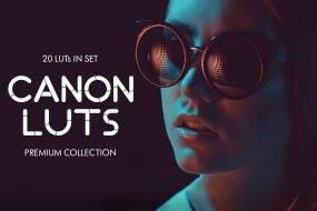 20组佳能Canon视频剪辑分级调色LUT预设  Canon video LUTs