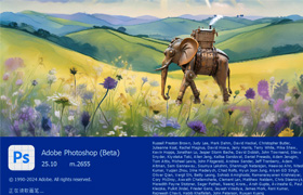 机器象Adobe Photoshop 2024(Beta) v 25.11(2675)  ACR16.3.1含移除工具、参数滤波器滤镜