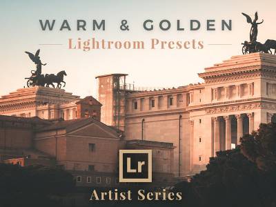 lr预设暖金色赛璐璐电影色调城市旅行摄影LR预设 PhotoMarket Warm Golden Lightroom Presets