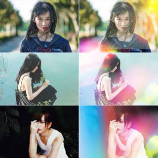 图片叠加通用PS动作