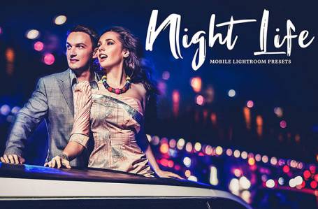 lr预设城市夜景弱光环境预设