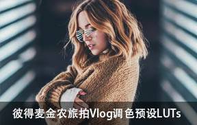 油管大神Peter McKinnon 旅拍Vlog视频调色预设LUTs