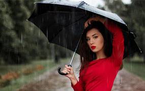 逼真下雨PS笔刷