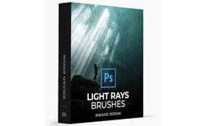 Kelvin Pimont 光线Photoshop笔刷和叠加图片素材