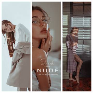 ins网红Septembrenell - Nude Ins风肉色裸色LR预设/手机LR预设Nude Preset Collection