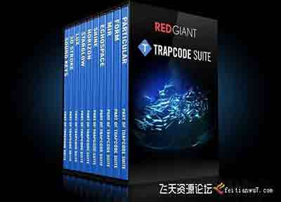 红巨人插件套装 Red Giant Trapcode Suite 15 for mac V15.1.2永久激活版