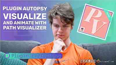 遮罩MASK路径可视化效果AE插件 Path Visualizer v1.0汉化版 WIN系统