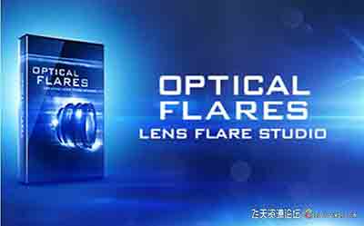 镜头光晕耀斑生成器AE插件 Videocopilot Optical Flares v1.3.5 Win中文汉化版