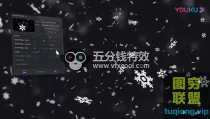 [AE模板]AE模板+下雪动画制作工具包 Snow Falling Generat