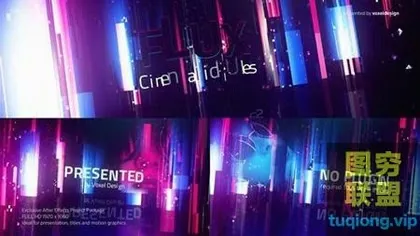 [AE模板]电影文字标题开场AE模板FLUX Cinematic Titles