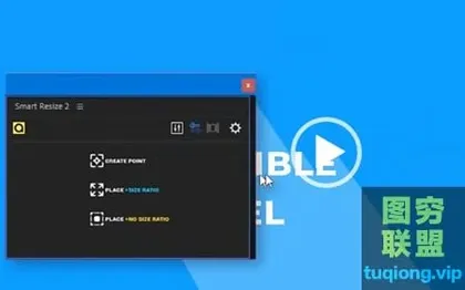 [AE脚本]智能调整修改合成画布分辨率大小 Smart Resize 2.0 +