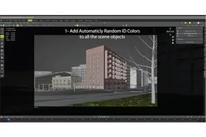 [Blender插件]Render Tools V1.2实现渲染遮罩和ID通道控制3D模型