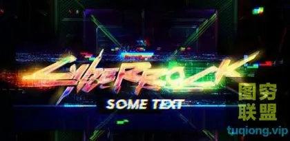 [AE模板]Logo动画 信号损坏Logo动画 Glitch Logo