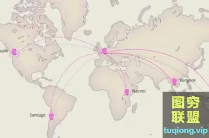 [AE模板]地图路径飞机线条地点连接动画 Flight Maps Visualiz