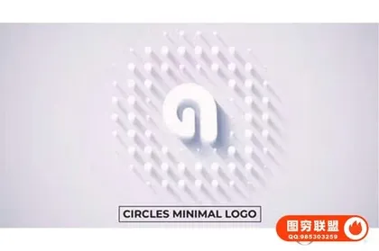 [AE模板]12组简洁明亮迷你LOGO标志片头动画 Circles Minimal