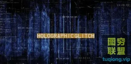 [AE模板] 全息楼房科技感宣传片头 Holographic City