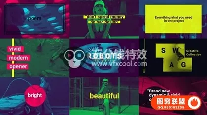 [AE模板]超燃的AE开场视频模板标题文字模板