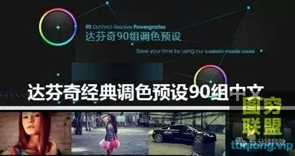[达芬奇模板]90组中文版达芬奇调色预设,了解一下!