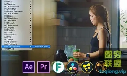 [AE/PR插件]AE/PR/VEGAS/OFX/达芬奇修补涂抹擦除克隆动态跟踪绘画软件插件1.2