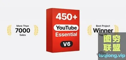 [AE脚本]450个时尚网络社交媒体LOGO标题排版包装宣传动画 YTB Esse