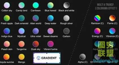 [AE脚本]颜色渐变快速生成器 FXGradient v1.2 win mac