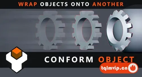 [Blender插件]模型包裹贴合吸附工具Conform Object v1.4.5