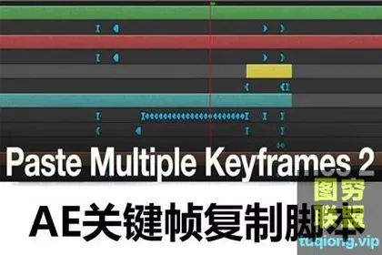 [AE脚本]多图层关键帧拷贝复制粘贴脚本 Paste Multiple Keyfr