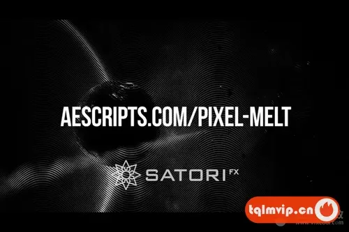 [AE/PR插件]Mac苹果版-像素融化位移拉伸失真视觉特效AE/PR插件 Pixel Melt V1.0.0