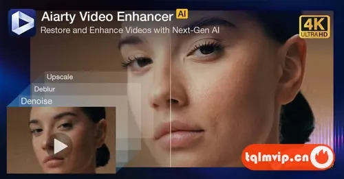 Digiarty Aiarty Video Enhancer v2.1人工智能视频增强软件中文版!支持Win/Mac