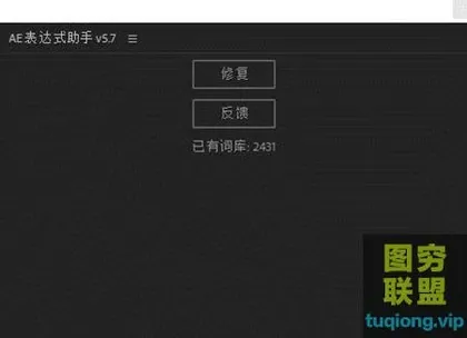 [AE脚本]AE模板表达式错误修复脚本WINMAC