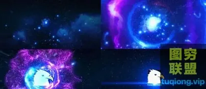 [AE模板]太空粒子爆炸Logo动画 Space Explosion Logo O