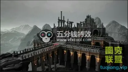 [WIN版软件]UE4资源场景虚幻市场-城堡古代城堡场景,包含单独资源配件