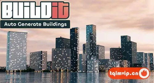 [Blender插件]建筑楼房一键生成工具 Buildit – Auto Generate Buildings